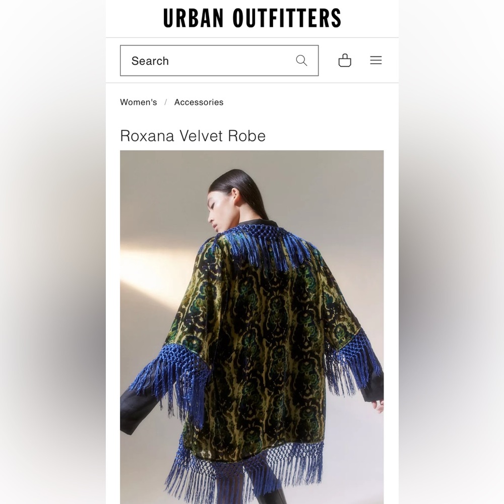 Urban Outfitters kimono style jacket